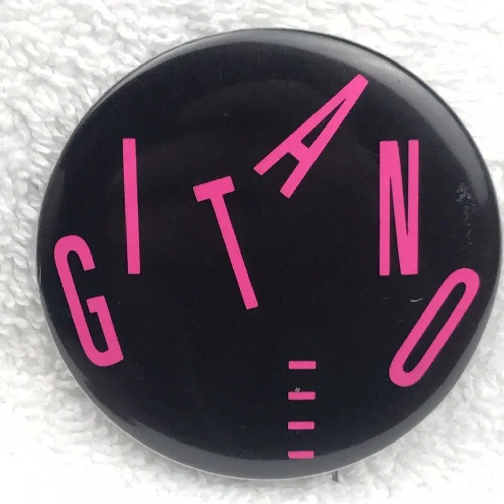 GITANO Jeans Vintage Pin Button Pinback